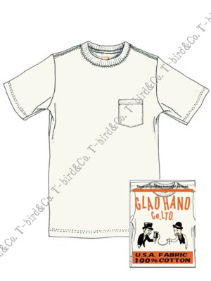 画像1: GLAD HAND/STANDARD POCKRT TEE