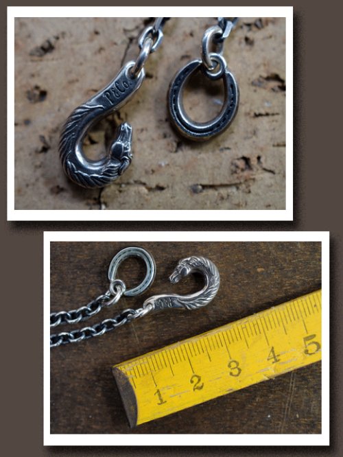 他の写真1: Peanuts&Co./horse hook chain  all silver round or square