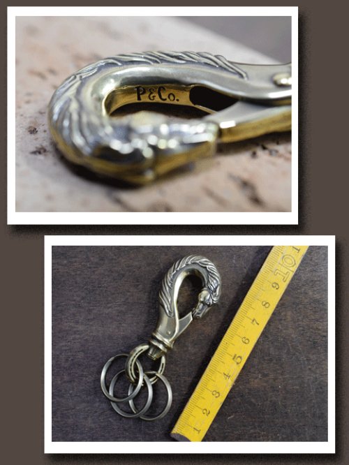 他の写真2: Peanuts&Co./horse key hook L brass 