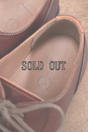 画像5: MOTO/PLAIN TOE OXFORD SHOES(バーガンディ)