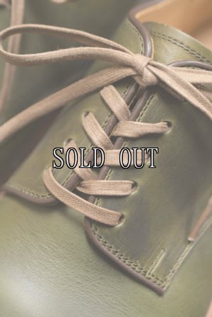 画像3: MOTO/PLAIN TOE OXFORD SHOES(グリーン) 