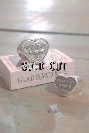 画像1: GLAD HAND＆Co./BOTTON RING"HEART"