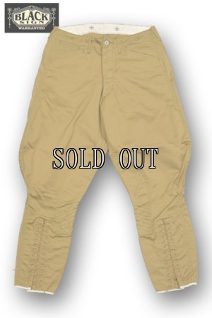 画像1: BLACK SIGN/Khaki Chino Sheriff Breeches