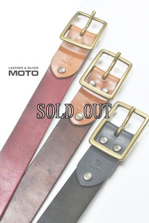 画像1: MOTO/レザーベルト