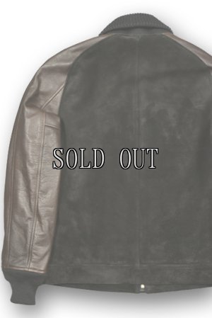 画像7: Y'2 LEATHER/STEER SUEDE×STEER OIL RIB JKT