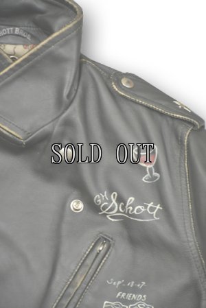 画像3: Schott×GLAD HAND×T-bird/ONE STAR RIDERS“T-bird別注”HAND PAINT