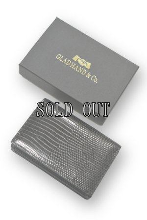 画像1: SPEAKEASY×GLAD HAND/CARD CASE“LIZARD”