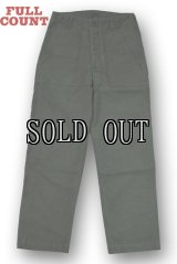 FULL COUNT/French Moleskin Utility Trousers