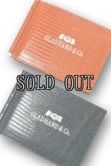 GLAD HAND＆Co.×SPEAKEASY/MONEY CLIP WALLET“LIZARD”