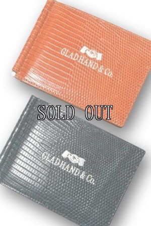 画像1: GLAD HAND＆Co.×SPEAKEASY/MONEY CLIP WALLET“LIZARD”