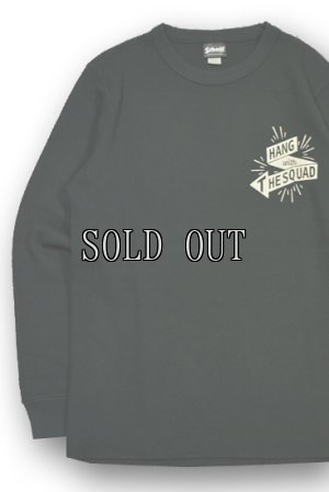 画像7: Schott/CLASSIC HONEYCOMB LONG SLEEVE T-SHIRT