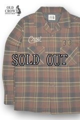 OLD CROW/FAST CROW-L/S CHECK SHIRTS