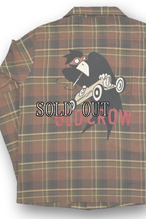 画像4: OLD CROW/FAST CROW-L/S CHECK SHIRTS
