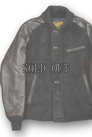 画像6: Y'2 LEATHER/STEER SUEDE×STEER OIL RIB JKT