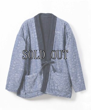 画像6: MOMOTARO JEANS/インディゴピケ・リバーシブル半纏ジャケット