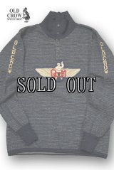 OLD CROW/MOTOCYCLE WING-SNAP BUTTON SWEATER