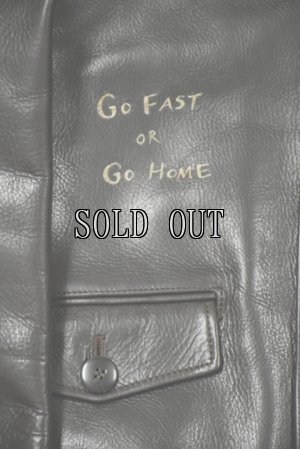 画像3: OLD CROW/SPEED SHOP-SPORTS JACKET“COW HIDE”