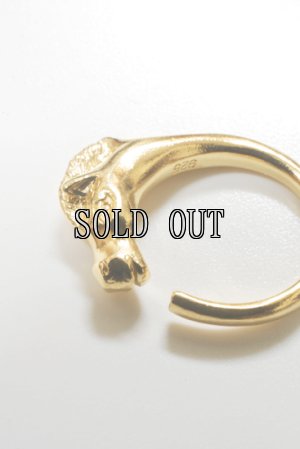 画像2: G&F Co./HORSE RING _ SILVER 925 & 18 GOLD COATING