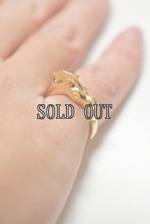 画像3: G&F Co./HORSE RING _ SILVER 925 & 18 GOLD COATING