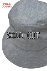 FULL COUNT/Denim Bucket Hat