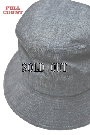 画像1: FULL COUNT/Denim Bucket Hat