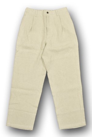 画像5: STILL BY HAND/リネンテーパードパンツ