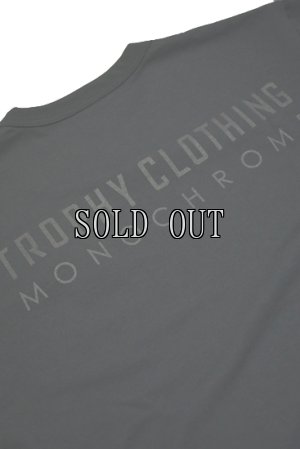 画像3: TROPHY CLOTHING/"MONOCHROME" LOGO PC POCKET TEE