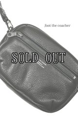 foot the coacher/LEATHER POUCH