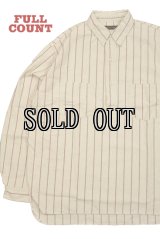 FULL COUNT/Baseball Stripe Pullover Shirts