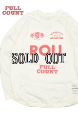 FULLCOUNT×ROLL/Heavyweight Waffle Longsleeve T Shirt