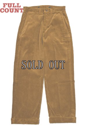 画像1: FULLCOUNT/Super Fine Corduroy Farmers Trousers