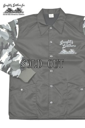 画像1:  Langlitz Leathers/ヘビーナイロンツイル ウインドブレーカー
