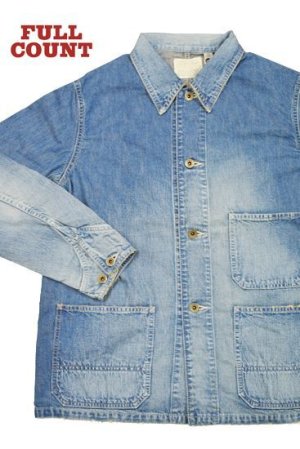 画像1: FULL COUNT/Denim Chore Jacket HW