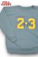 画像1: FULL COUNT/Raglan Sleeve College Sweatshirts “2-3” (1)