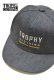 画像1: TROPHY CLOTHING/Harvest Work Logo Denim Tracker Cap (1)