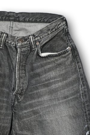 画像4: FULLCOUNT/Wide Black Selvedge Denim Dartford Hard Wash