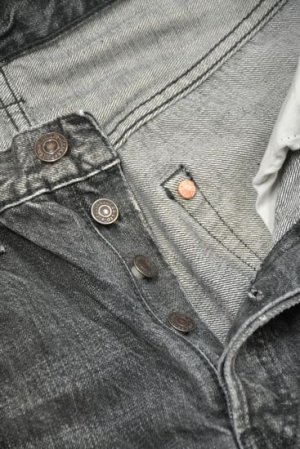 画像5: FULLCOUNT/Wide Black Selvedge Denim Dartford Hard Wash