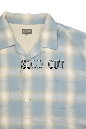 画像2: THE FLAT HEAD/OMBRE CHECK L/S SHIRTS