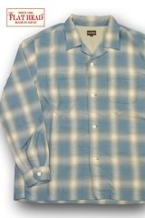 THE FLAT HEAD/OMBRE CHECK L/S SHIRTS