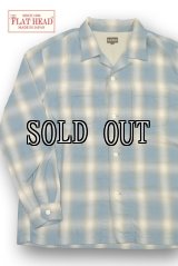 THE FLAT HEAD/OMBRE CHECK L/S SHIRTS