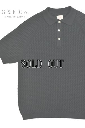 画像1: G&F Co.-/KNIT POLO SHIRT