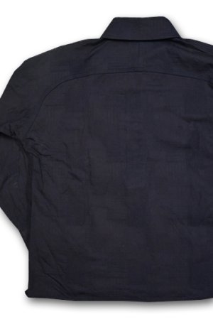 画像4: BLACK SIGN/Patchwork Jacquard Logger Shirt