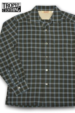 画像1: TROPHY CLOTHING/TOWN CRAFT CHECK L/S SHIRT