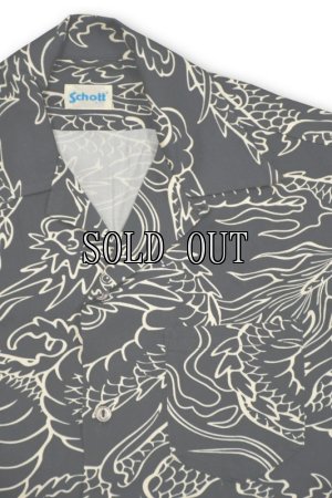 画像2: Schott/HAWAIIAN SHIRT DRAGON