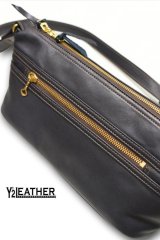 Y'2 LEATHER/HORSE HIDE SHOULDER BAG