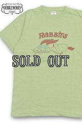 ◆２０%OFF◆DUBBLE WORKS/プリントTee(RABITS)