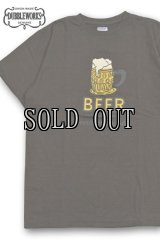 ◆２０%OFF◆DUBBLE WORKS/プリントTee(BEER)