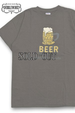 画像1: ◆２０%OFF◆DUBBLE WORKS/プリントTee(BEER)