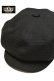 画像1: BLACK SIGN/“Sashiko”15.5oz Black Denim Casquette (1)