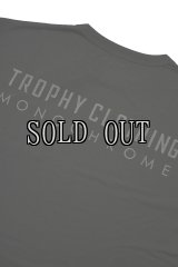 TROPHY CLOTHING/"MONOCHROME" Logo RD Pocket L/S Tee 